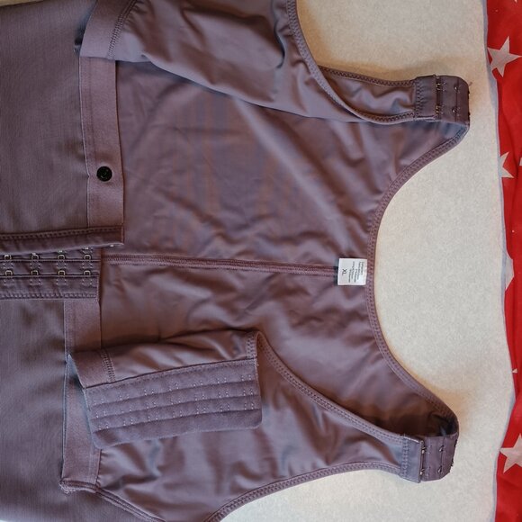 Lavender color Full Body Suit Post Surgery,Post Pardum Undergarments Sz XL - Picture 6 of 9
